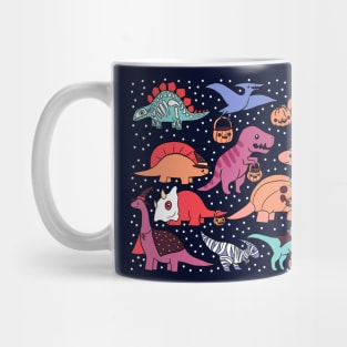 Cute halloween dinosaurs Mug